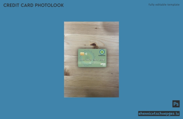 Salvador Bandesal Bank Visa Debitkarte Fotoansicht Beispielvorschau